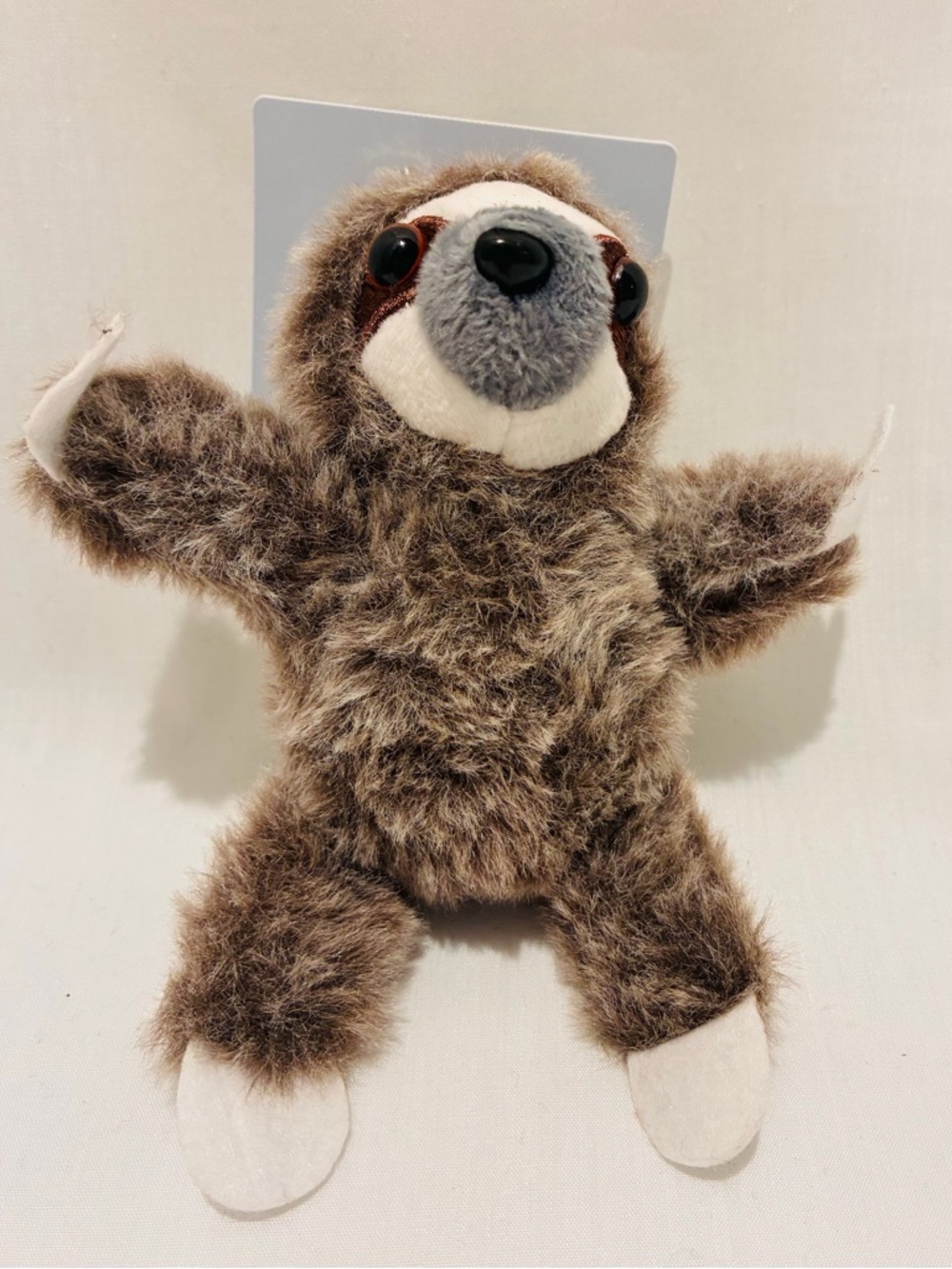 Sloth Plush Keyring Keychain Bag Charm Riley Heart NWT